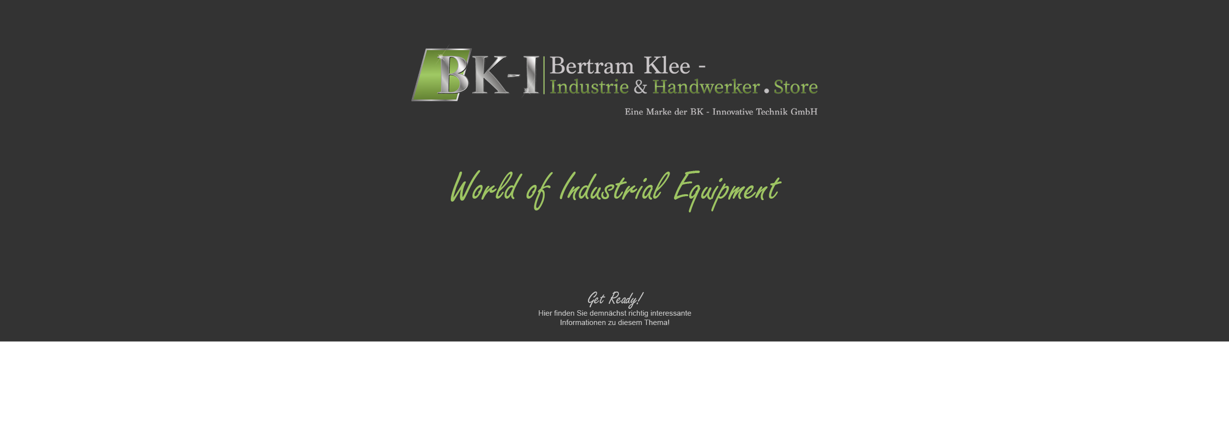 BKI - World of Industrial Euqipment